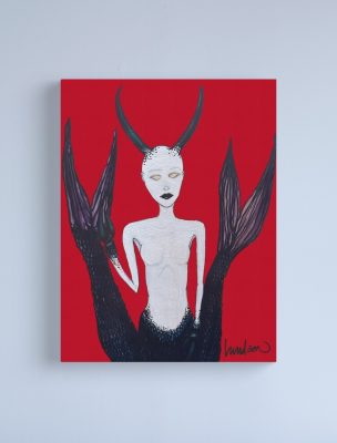 "Capricorn Rising" Canvas Print