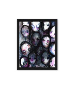 “F R I E N D S” Framed canvas