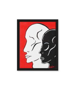 “Amantium” Framed Canvas