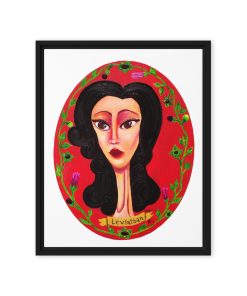 “Leviathan” [Part 4 of “L-ements” Series] Framed Canvas