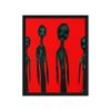 “Les Collegues” Framed Canvas