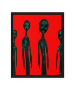 “Les Collegues” Framed Canvas