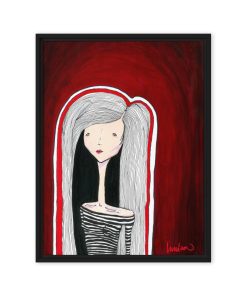 “Illena” Framed Canvas