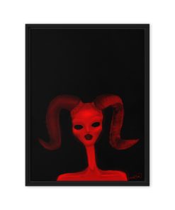 “Lux” Framed Canvas