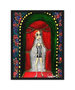 “Brigid” Framed Canvas