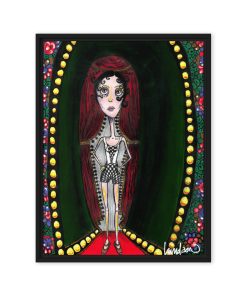“Mina” Framed Canvas