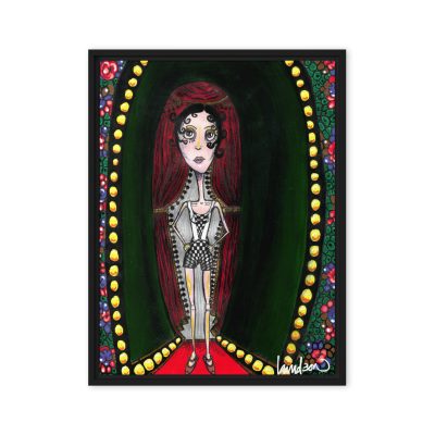 “Mina” Framed Canvas