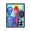 “Plutonic” Framed Canvas