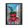 “Strawbury” Framed Canvas