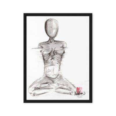 “Skin” Framed Canvas