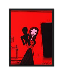 “See No Evil; Speak No Evil” Framed canvas