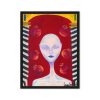 “P.O.P (Power of the Priestess) Art” Framed Canvas