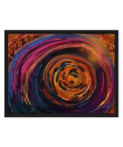“Mors Omnia Mutat” Framed Canvas