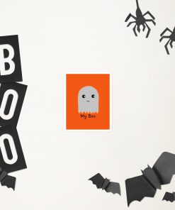 “My Boo” [Orange] Bubble-free stickers