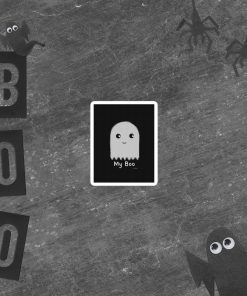 “My Boo” [Black] Bubble-free stickers