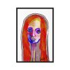 "Ruby" Framed Canvas