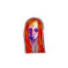 “Ruby” Bubble- Free Art Sticker