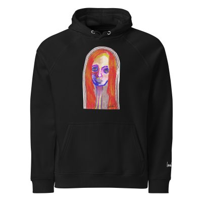 “Ruby” Unisex Eco Raglan Hoodie