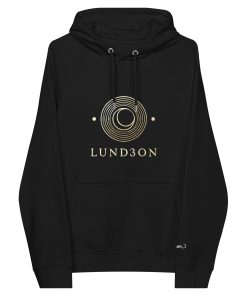 Lund3on Logo Unisex eco raglan hoodie