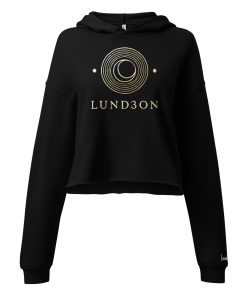 Lund3on Logo Crop Hoodie