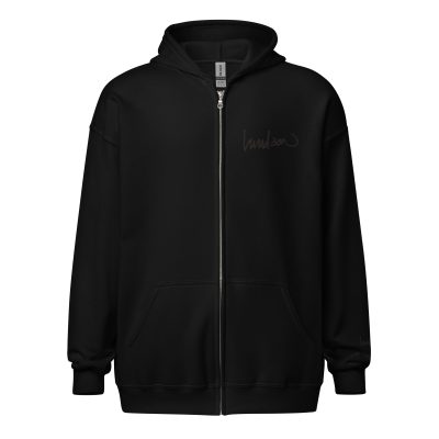 Lund3on Logo Unisex Zip Hoodie